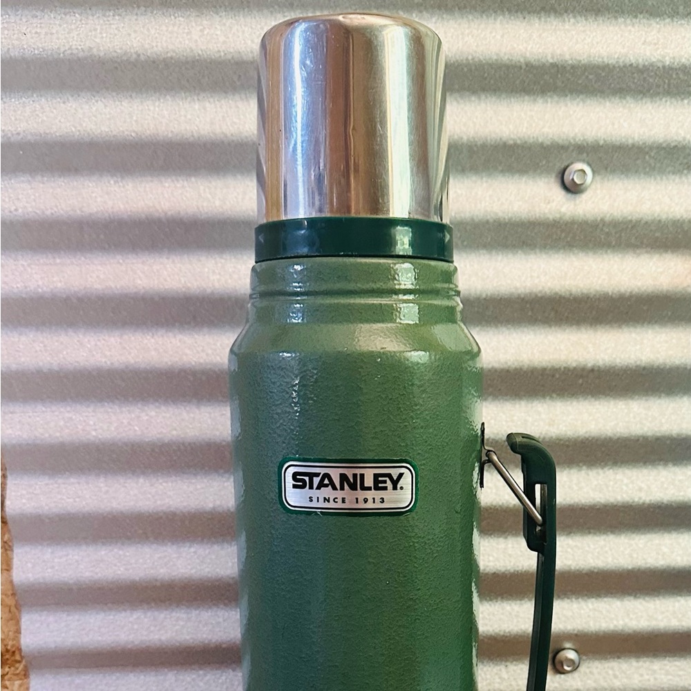 Classic Stanley Green Thermos